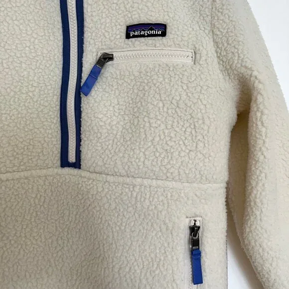 Patagonia Women's Retro Pile Fleece Marsupial Pullover | Size XS - Picture 5 of 7